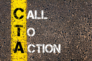 Acronym CTA as Call To Action - 81917401