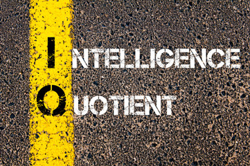 Acronym IQ as Intelligence Quotient