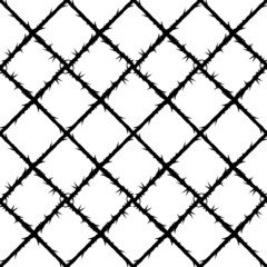 thorn wire mesh pattern
