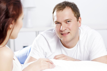 Obraz premium Woke up together