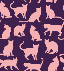Seamless pattern of animals