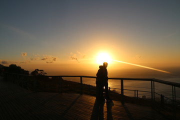 Sunset Africa - Beautiful view from Silent Hill