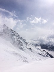 Mountain view in Verbier