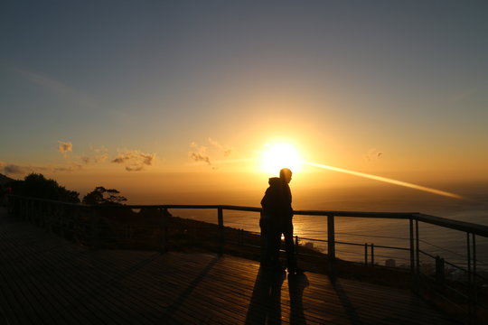 Sunset Africa - Beautiful view from Silent Hill