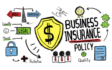 Business Insurance Policy Guard Safety Security Concept