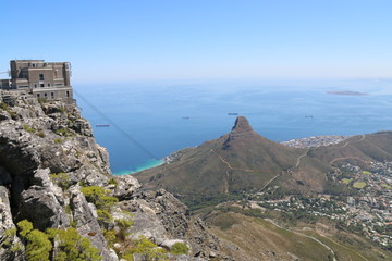 Tafelberg, Südafrika, Aussicht, Meer, Seilbahn