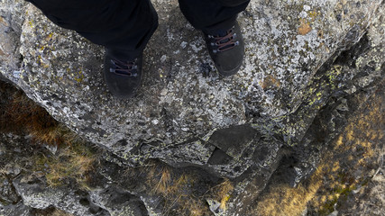 Standing on the edge