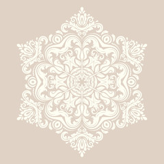 Orient Abstract Vector Pattern