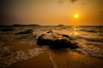 Tropical landscape of Koh Rong