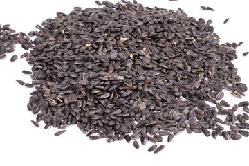 Bunch of sunflower seeds.