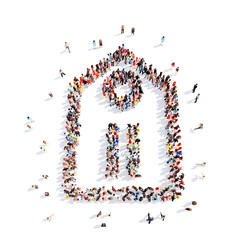 people in the form of tags