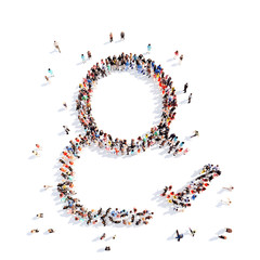 people in the form of a man.