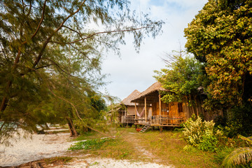 Tropical landscape of Koh Rong