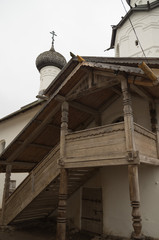 Fototapeta na wymiar Transfiguration Monastery in Staraya Russa