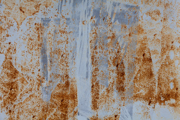 Light Rusted on the gray wall. background and Texture