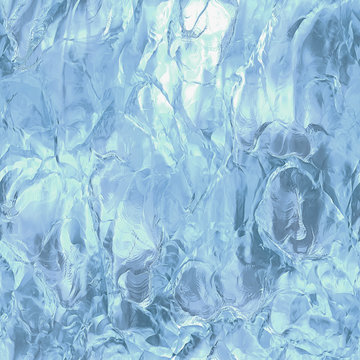 Seamless ice texture, abstract winter background