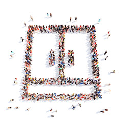 people in the form of cabinet.