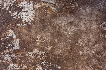 Old dirty cement floor