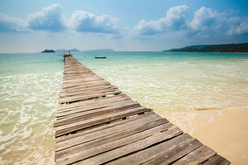 Tropical landscape of Koh Rong