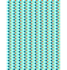 Seamless bright fun vertical abstract pattern with dots