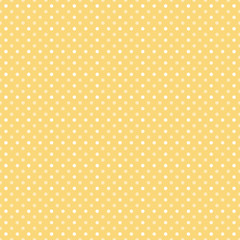 Vector Background # Medium Polka Dot Pattern, Mustard Yellow