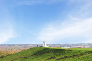 Light Pyramide in Campbell park in Milton Keynes
