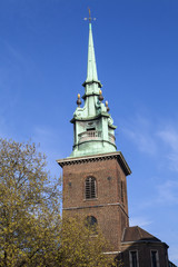 Obraz premium All Hallows by the Tower Church in London