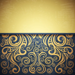 Vintage floral background
