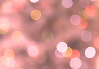 Blur bokeh circle in blue aqua color abstract background