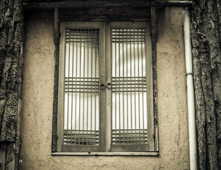 Obraz premium Old windows vintage