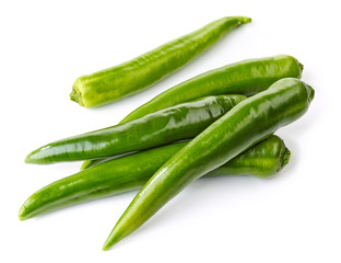 green chili peppers