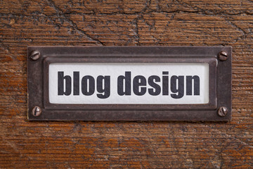 blog design file  label