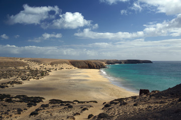 Fototapeta na wymiar Panorama of coastline