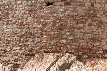 old stone wall