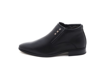 Studio shot of Pair classic mens shoes. isolated on white