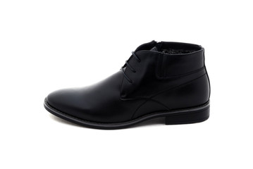 Studio shot of Pair classic mens shoes. isolated on white