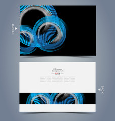 Elegant business card design template