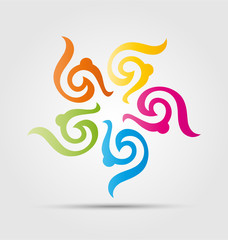 Originally created business icon