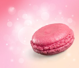 Macaroon. Colorful macaroons collection set of isolation on a