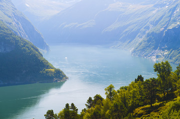 View of the Geiranger