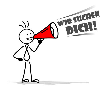 Strichm&auml;nnchen - wir suchen dich
