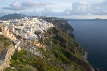 Obraz premium Imerovigli town, Santorini Island