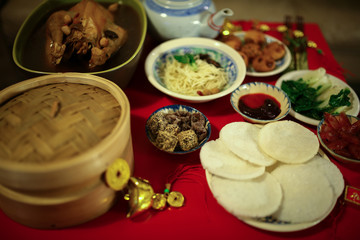 Chinese New Year feast