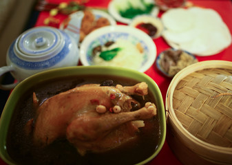 Chinese New Year feast