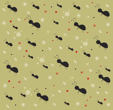 antz insect texture Print