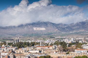 Fototapeta na wymiar Nicosia City View