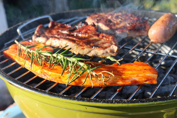 grill fleisch