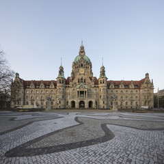 Obraz premium New Town Hall in Hanover