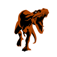 t-rex vector illustration © Iosif