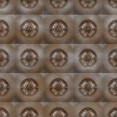 Rusted iron plate seamless generated texture